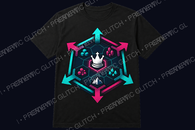 War Table Founder Tee — black unisex tee preview art